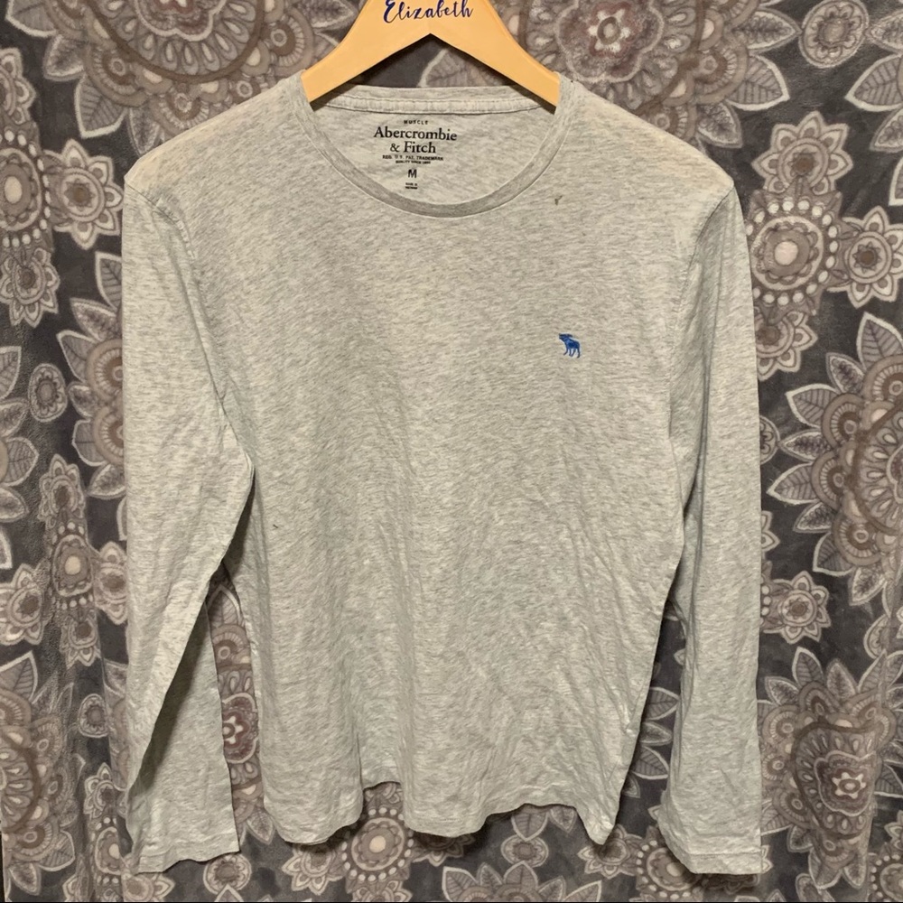 Abercrombie&Fitch Long Sleeve Top Muscle Slim Fit